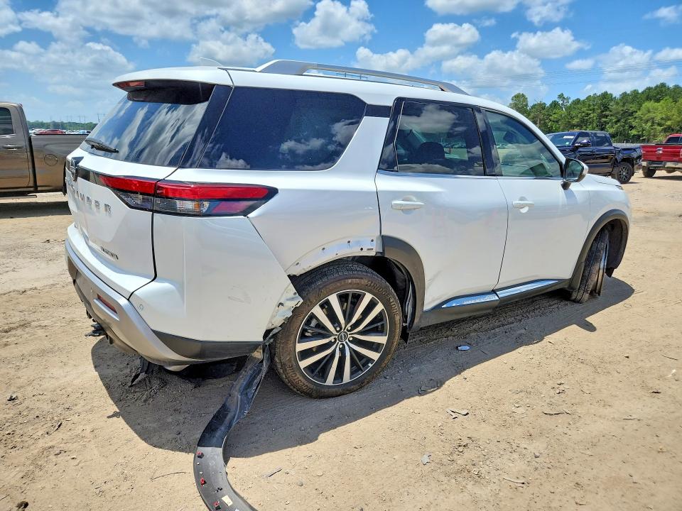 2025 Nissan Pathfinder VIN 5N1DR3DH3SC253643 COPART salvage auction — REAR END, Salvage Title, sold $14,100 on 2026-08-21 (photo 3)
