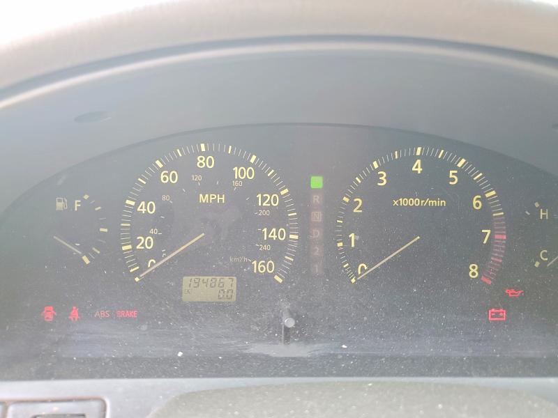 2000 Infiniti I30 VIN JNKCA31A7YT213331 COPART salvage auction — FRONT END, Tx - Salvage Vehicle Title, sold $275 on 2026-07-02 (photo 9)