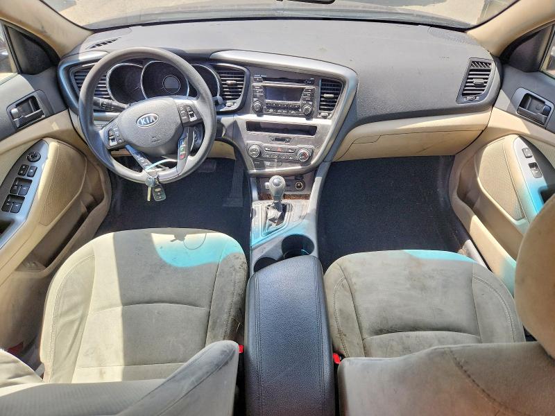 2012 Kia VIN 5XXGM4A72CG055929 COPART salvage auction — FRONT END, Oh - Certificate Of Title, sold $400 on 2026-07-29 (photo 8)