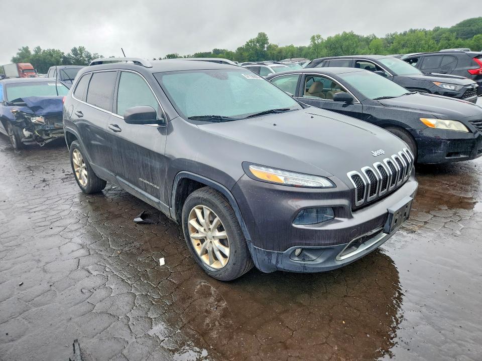 2015 Jeep Cherokee VIN 1C4PJMDB4FW599814 COPART salvage auction — REAR END, Ct - Certificate Of Title, sold $2,200 on 2026-07-02 (photo 4)