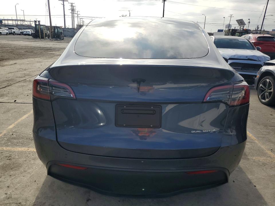 2023 Tesla Model y VIN 7SAYGDEE4PF789875 COPART salvage auction — FRONT END, Ca - Salvage Certificate, sold $12,800 on 2026-07-20 (photo 6)