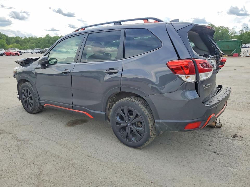 2020 Subaru Forester VIN JF2SKARC2LH434563 COPART salvage auction — FRONT END, Pa - Certificate Of Salvage, sold $2,350 on 2026-07-30 (photo 2)