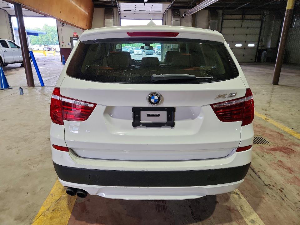 2013 BMW X3 VIN 5UXWX9C58DL874391 COPART salvage auction — NORMAL WEAR, Pa - Cert Of Title (P), sold $3,050 on 2026-07-09 (photo 6)