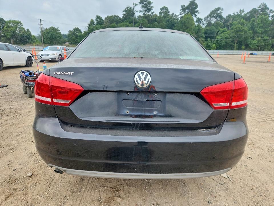 2012 Volkswagen Passat VIN 1VWAH7A33CC033508 COPART salvage auction — MINOR DENT/SCRATCHES, La - Certificate Of Title (P), sold $700 on 2026-07-04 (photo 6)