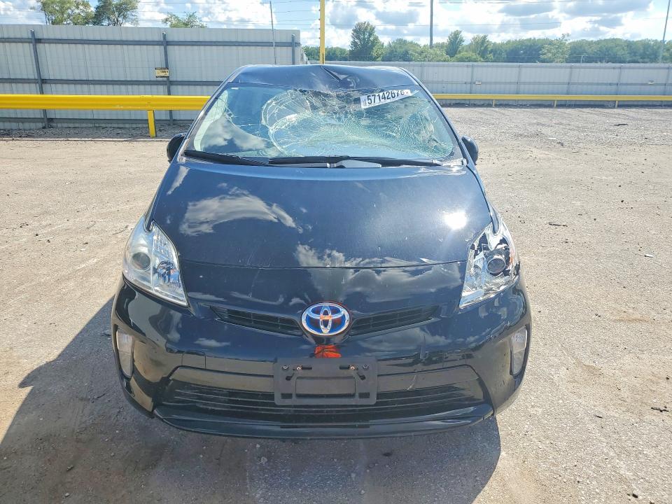 2014 Toyota VIN JTDKN3DU1E0381485 COPART salvage auction — ROOF, IA - CERT OF TITLE-SALVAGE TITLE, sold $1,550 on 2026-07-31 (photo 5)
