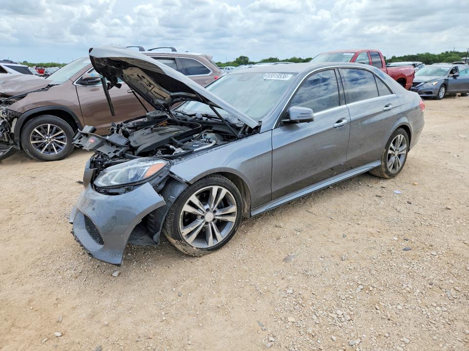 2016 Mercedes-benz E-klasse VIN WDDHF5KB6GB282372 COPART salvage auction — FRONT END, Fl - Cert Of Title Slvg Rebuildable, sold $725 on 2026-08-06 (photo 1)
