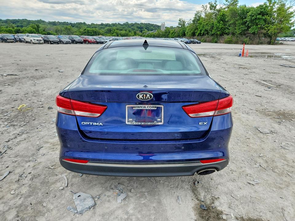 2018 Kia VIN 5XXGU4L33JG225982 COPART salvage auction — FRONT END, Il - Salvage Certificate, sold $4,700 on 2026-07-22 (photo 6)