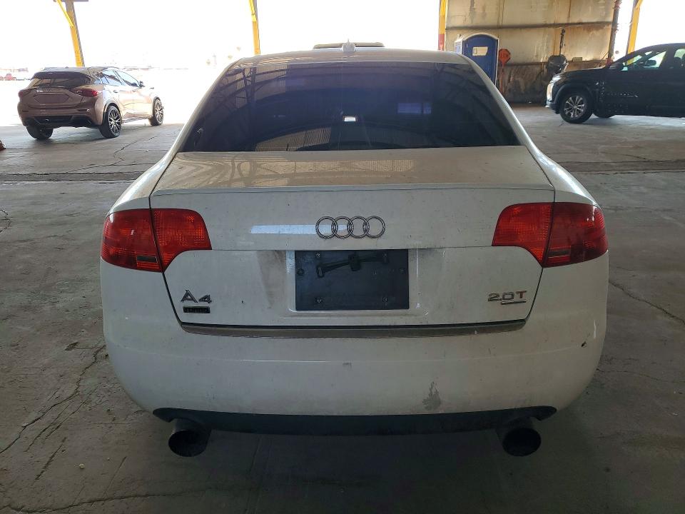 2006 Audi A4 VIN WAUDF78E96A180300 COPART salvage auction — FRONT END, AZ - CERTIFICATE OF TITLE (P), sold $500 on 2026-07-27 (photo 6)