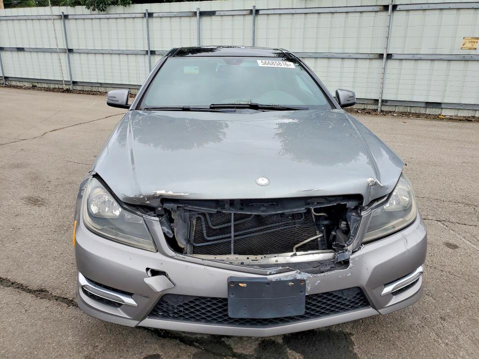 2015 Mercedes-benz C class VIN WDDGJ4HB5FG393993 COPART salvage auction — FRONT END, Oh - Cert Of Title-Salvage, sold $375 on 2026-07-08 (photo 5)