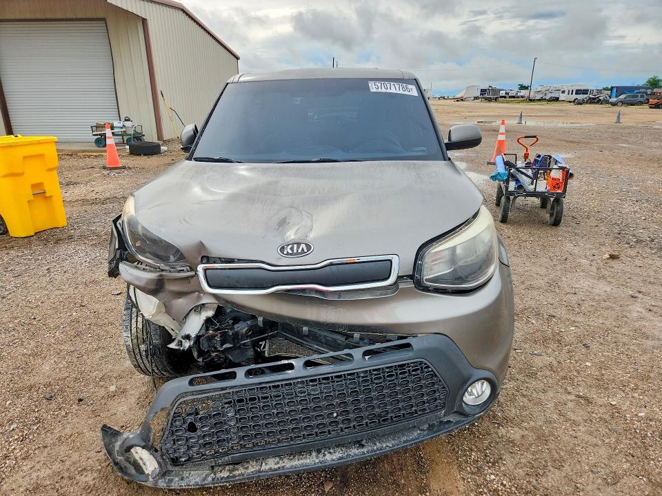 2015 Kia VIN KNDJN2A28F7209763 COPART salvage auction — FRONT END, Tx - Salvage Vehicle Title, sold $625 on 2026-07-22 (photo 5)