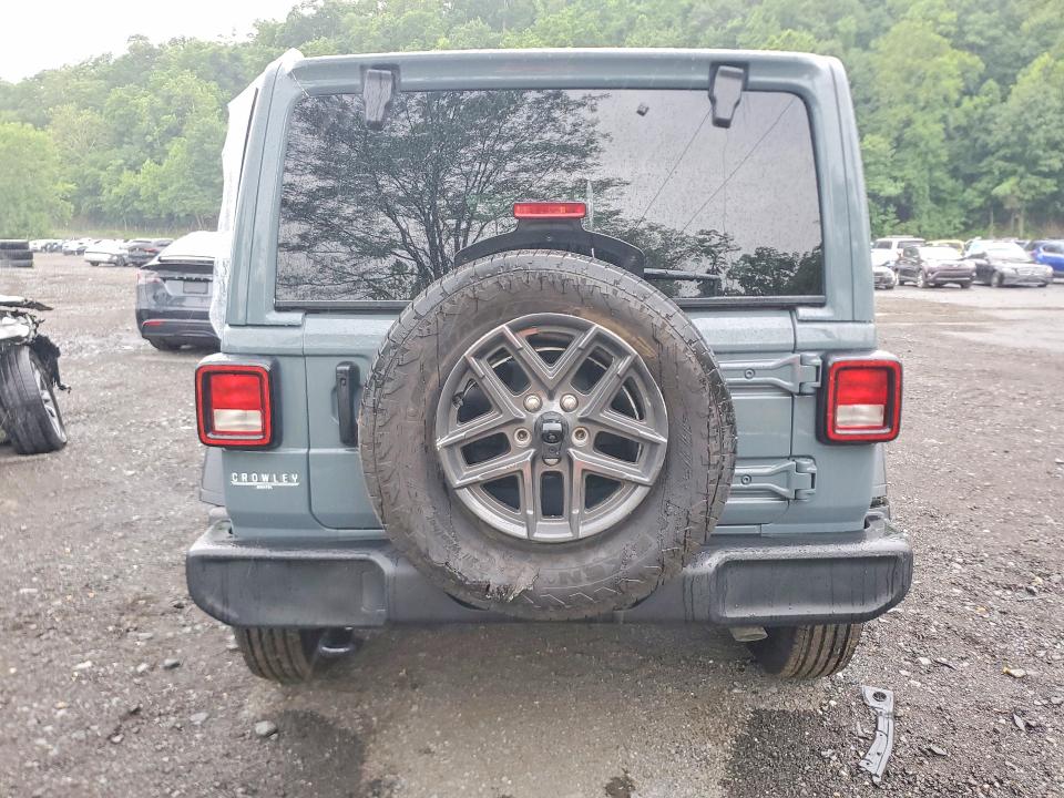 2025 Jeep Wrangler / VIN 1C4PJXDN8SW643500 COPART salvage auction — FRONT END, Nj - Cert Of Title-Salvage, sold $16,300 on 2026-07-09 (photo 6)