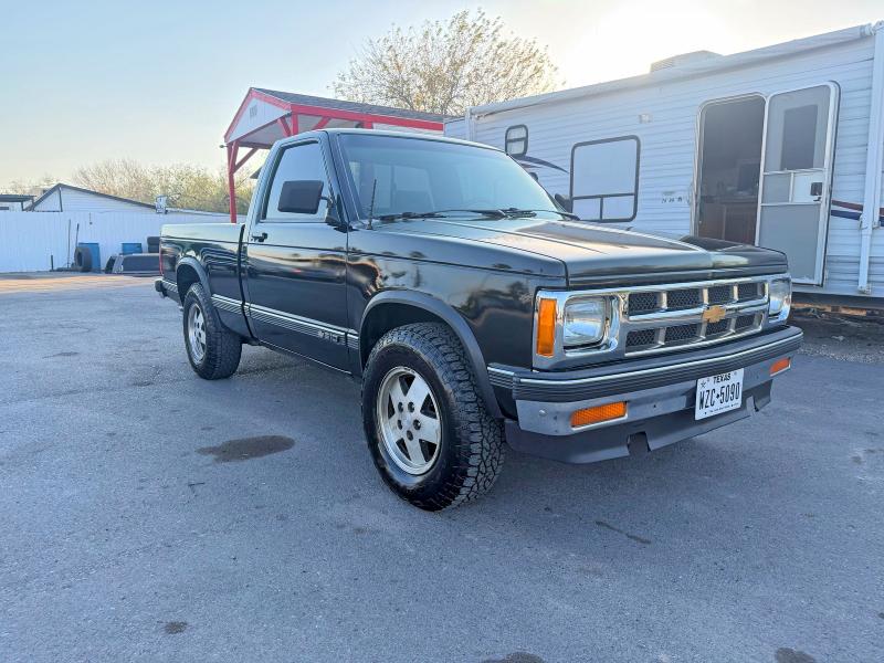 1993 Chevrolet S truck VIN 1GCCS14R5P8158593 COPART salvage auction — NORMAL WEAR, Tx - Cert Of Title-Rebuilt Salvage (P), sold $4,500 on 2026-07-09 (photo 1)