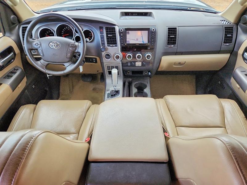 2010 Toyota Sequoia VIN 5TDJY5G17AS039255 COPART salvage auction — FRONT END, Al - Cert Of Title-Salvage Title, sold $5,100 on 2026-07-15 (photo 8)