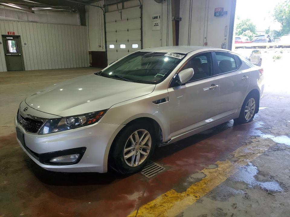2013 Kia Optima VIN KNAGM4A76D5425153 COPART salvage auction — FRONT END, Ny - Affirmation Of Repossession, sold $350 on 2026-07-23 (photo 1)