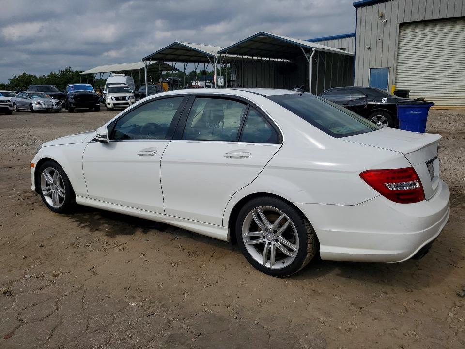 2014 Mercedes-benz VIN WDDGF4HB0ER315156 COPART salvage auction — WATER/FLOOD, Ga - Cert Of Title-Flood Salvage, sold $825 on 2026-07-02 (photo 2)