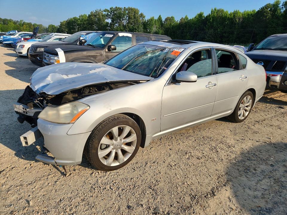 2007 Infiniti M35 VIN JNKAY01F47M462742 COPART salvage auction — FRONT END, VA - CERTIFICATE OF TITLE, sold $325 on 2026-07-14 (photo 1)