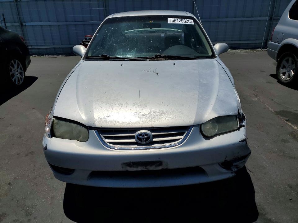 2001 Toyota Corolla VIN 1NXBR12E41Z485486 COPART salvage auction — FRONT END, Ca - Salvage Certificate, sold $500 on 2026-07-09 (photo 5)