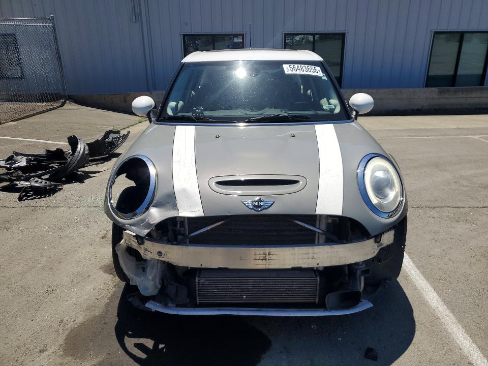 2015 Mini Cooper VIN WMWXU3C57F2B59395 COPART salvage auction — FRONT END, Ca - Salvage Certificate, sold $650 on 2026-07-31 (photo 5)