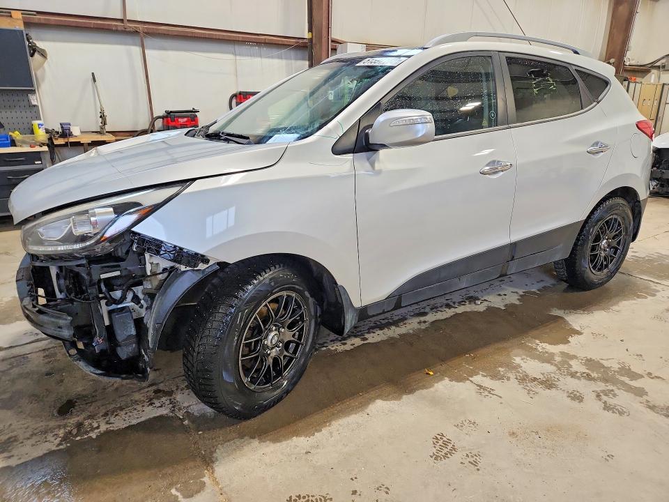 2014 Hyundai VIN KM8JUCAG8EU847348 COPART salvage auction — FRONT END, Ab - Bos - Salvage, sold $1,200 on 2026-07-16 (photo 1)