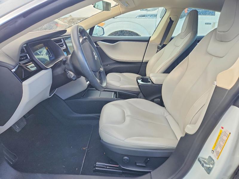2014 Tesla Model s VIN 5YJSA1H15EFP45747 COPART salvage auction — FRONT END, Il - Salvage Certificate, sold $4,100 on 2026-07-21 (photo 7)
