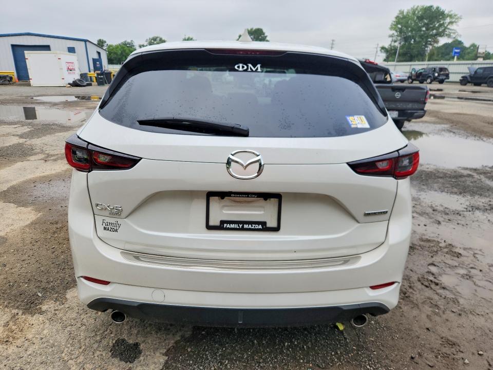 2025 Mazda Cx-5 VIN JM3KFBCL3S0568035 COPART salvage auction — FRONT END, Tx - Salvage Vehicle Title, sold $9,700 on 2026-08-20 (photo 6)