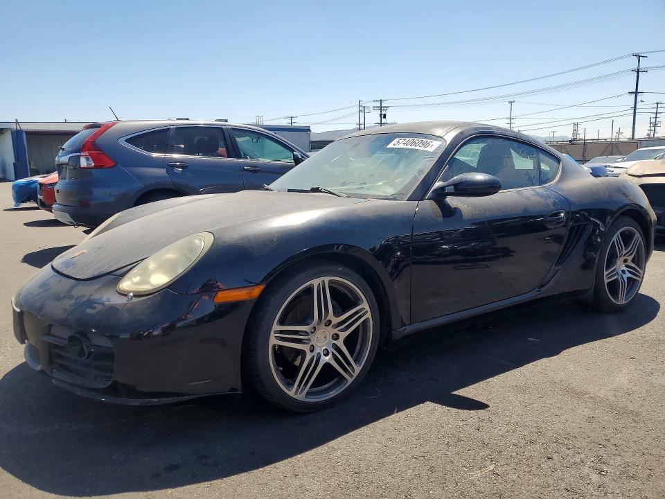 2007 Porsche Cayman VIN WP0AA29887U761979 COPART salvage auction — MECHANICAL, Ca - Dis/Dlr/Exp Only Clean Title, sold $4,450 on 2026-07-06 (photo 1)