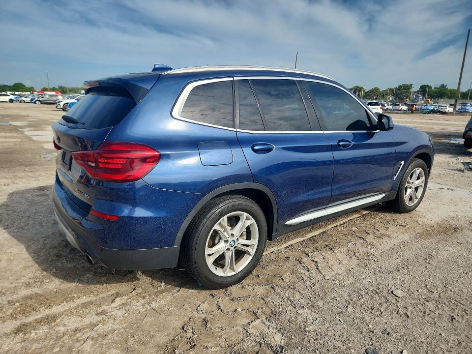 2019 BMW X3 VIN 5UXTR9C53KLE18974 COPART salvage auction — MINOR DENT/SCRATCHES, Fl - Certificate Of Title, sold $4,400 on 2026-07-02 (photo 3)