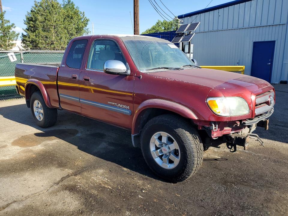 2003 Toyota Tundra VIN 5TBBT44123S410769 COPART salvage auction — FRONT END, Co - Dis/Dlr/Exp Only Clean Title, sold $500 on 2026-07-28 (photo 4)