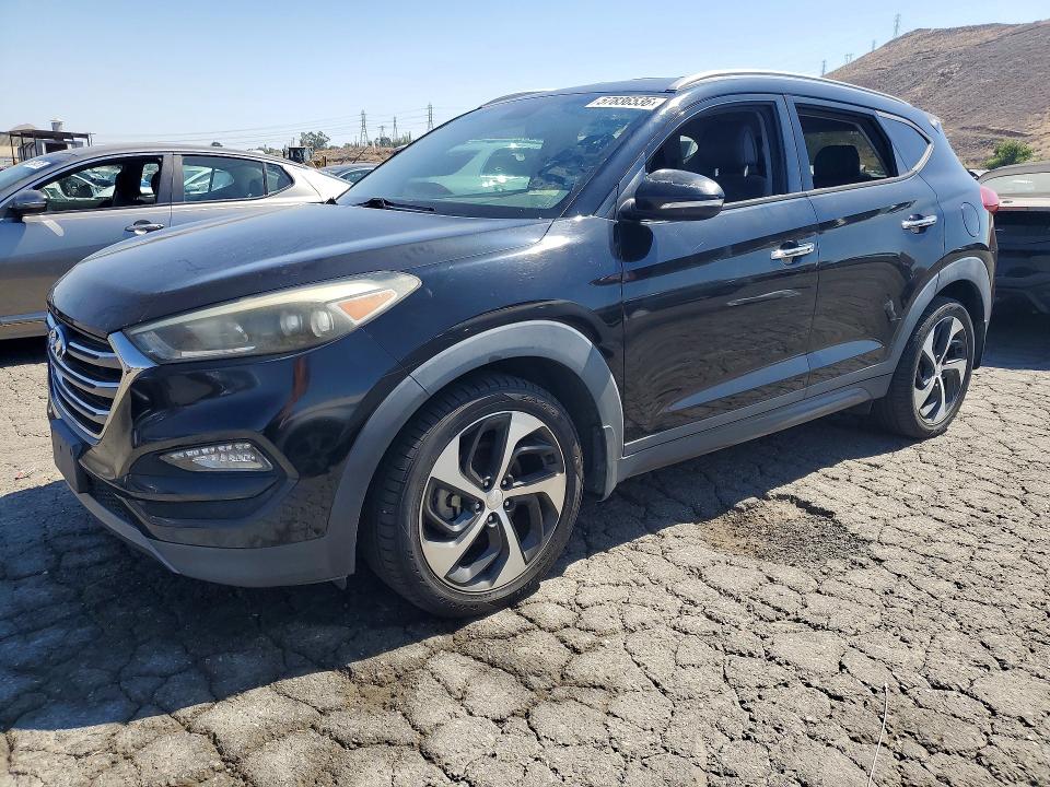 2016 Hyundai Tucson VIN KM8J33A28GU243468 COPART salvage auction — MINOR DENT/SCRATCHES, Ca - Dis/Dlr/Exp Only Clean Title (P), sold $3,900 on 2026-07-06 (photo 1)