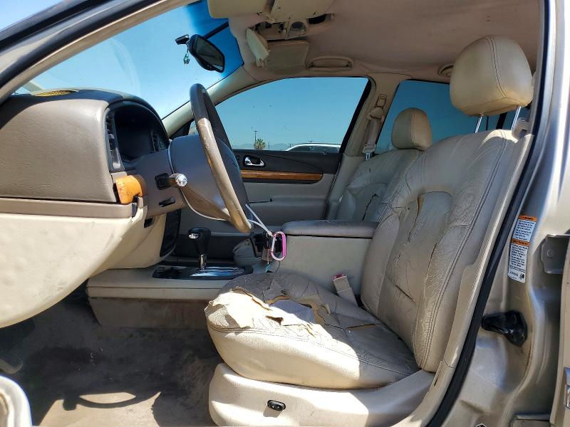 2000 Lincoln Continental VIN 1LNHM97V8YY829940 COPART salvage auction — FRONT END, CA - SALVAGE CERTIFICATE, sold $400 on 2026-07-02 (photo 7)