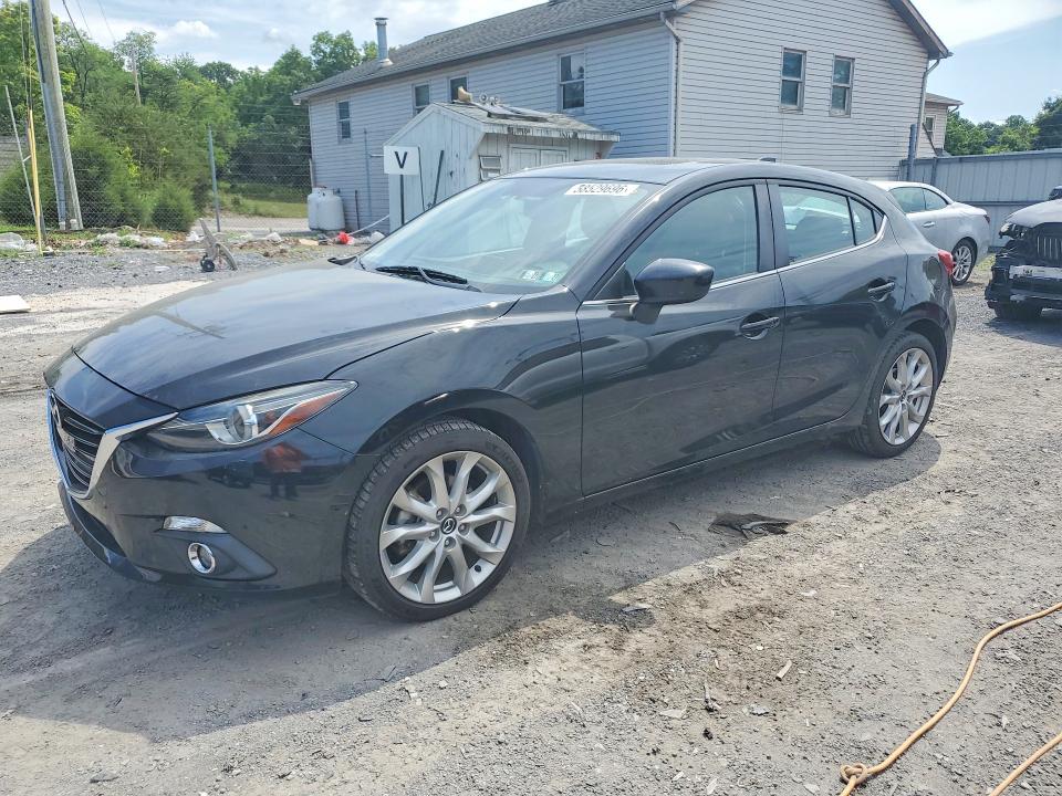 2014 Mazda VIN JM1BM1M34E1215468 COPART salvage auction — SIDE, Pa - Certificate Of Salvage, sold $1,900 on 2026-07-09 (photo 1)