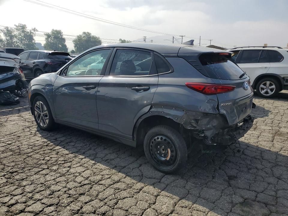 2023 Hyundai Kona VIN KM8K23AG5PU183653 COPART salvage auction — REAR END, Ca - Salvage Certificate, sold $7,100 on 2026-07-02 (photo 2)