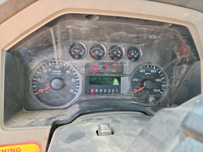 2008 Ford F-450 super duty VIN 1FDXF46Y78EA55394 COPART salvage auction — MECHANICAL, MT - CERTIFICATE OF TITLE, sold $400 on 2026-07-09 (photo 9)