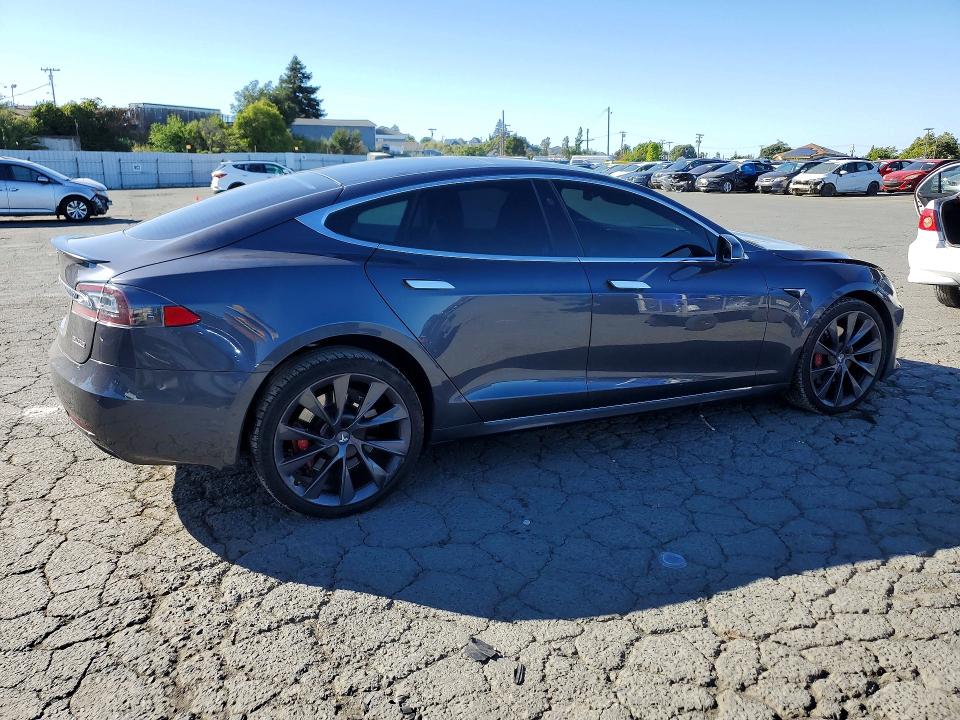 2018 Tesla Model s VIN 5YJSA1E45JF276880 COPART salvage auction — FRONT END, CA - SALVAGE CERTIFICATE, sold $1,350 on 2026-07-24 (photo 3)