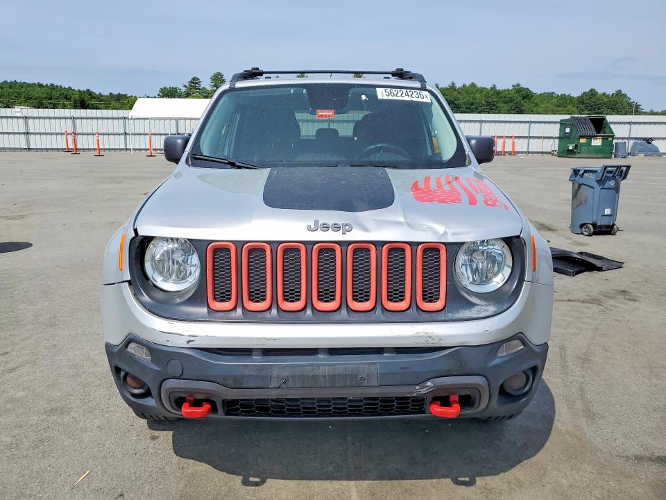 2017 Jeep Renegade VIN ZACCJBCB6HPE90677 COPART salvage auction — FRONT END, Me - Cert Of Title-Salvage Collisio, sold $1,800 on 2026-07-15 (photo 5)