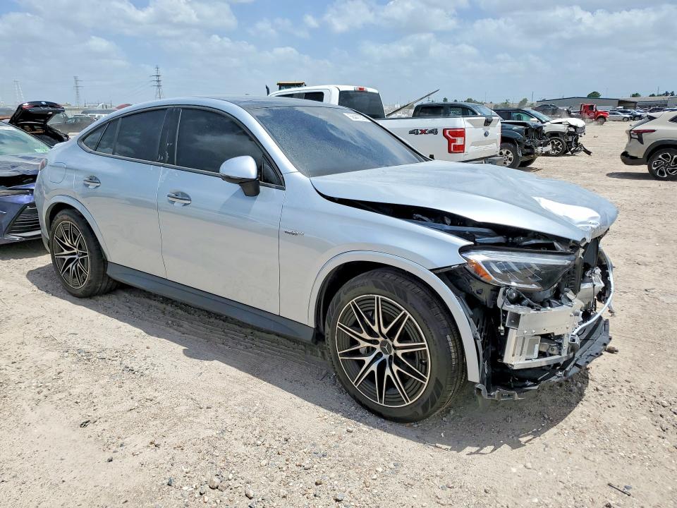 2025 Mercedes-benz Glc VIN W1NKJ8HB8SF298073 COPART salvage auction — FRONT END, Ca - Salvage Certificate, sold $34,500 on 2026-07-21 (photo 4)
