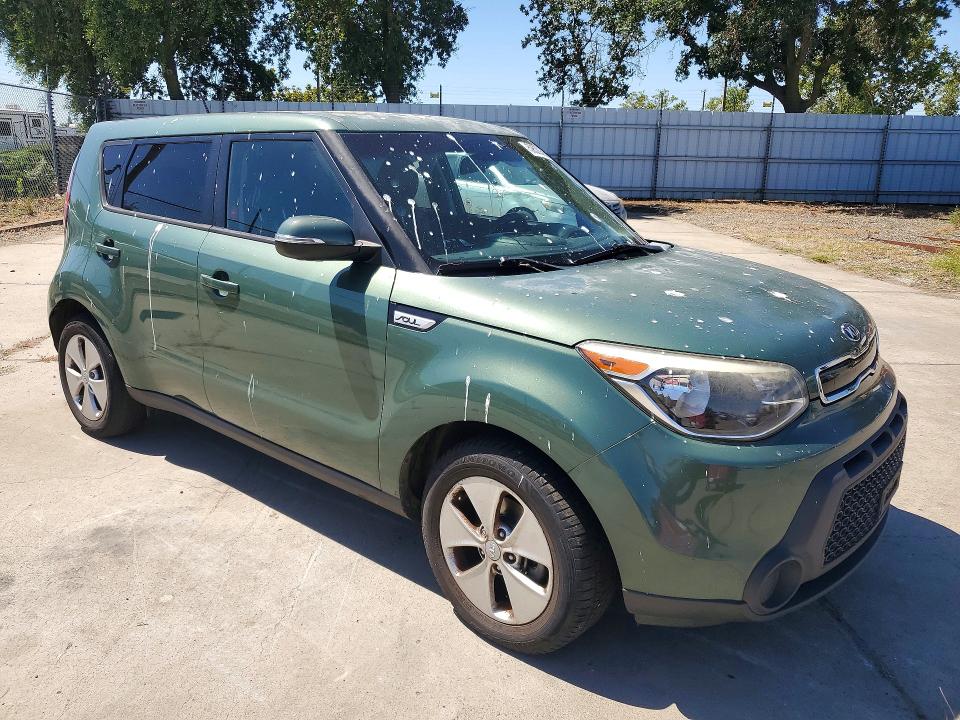 2014 Kia Soul VIN KNDJP3A57E7057290 COPART salvage auction — MINOR DENT/SCRATCHES, Ca - Dis/Dlr/Exp Only Clean Title, sold $1,250 on 2026-07-14 (photo 4)