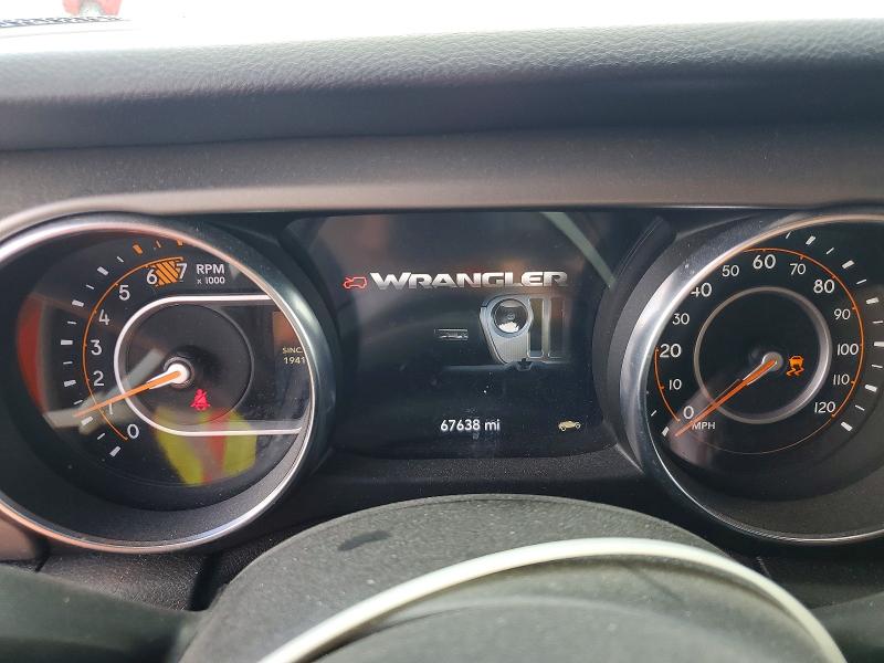 2020 Jeep Wrangler / VIN 1C4GJXAN4LW313651 COPART salvage auction — FRONT END, Ia - Cert Of Title-Salvage Title, sold $100 on 2026-07-29 (photo 9)