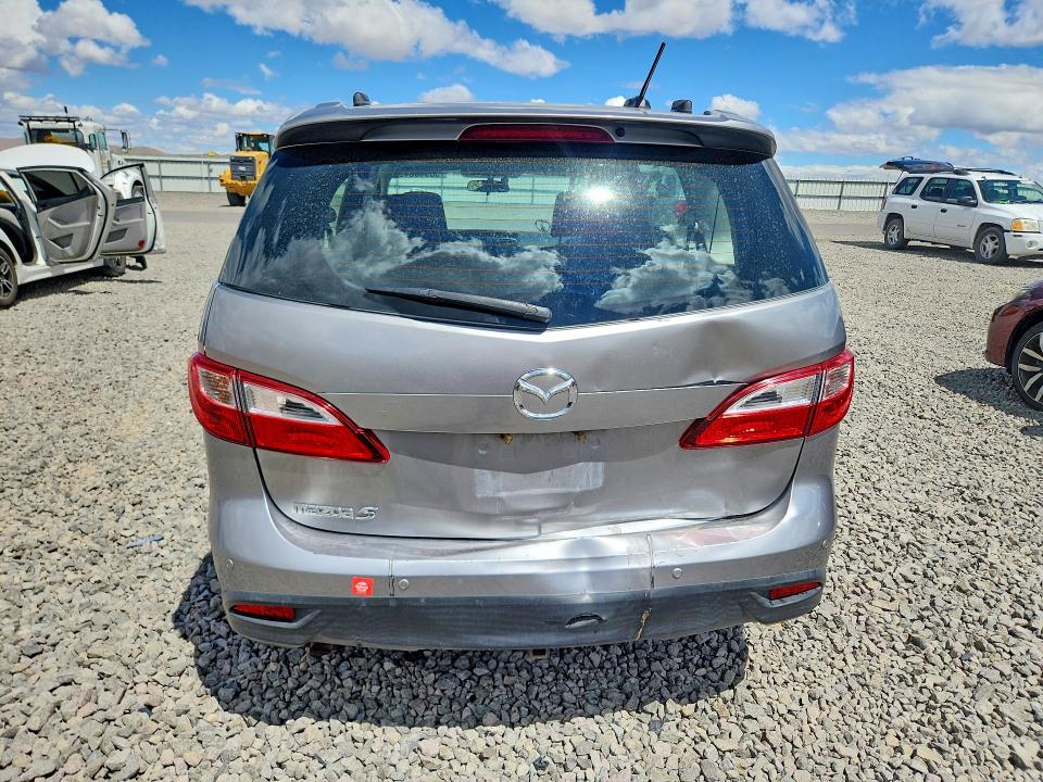 2013 Mazda 5 VIN JM1CW2DL6D0158411 COPART salvage auction — REAR END, Nv - Salvage Title, sold $150 on 2026-07-16 (photo 6)