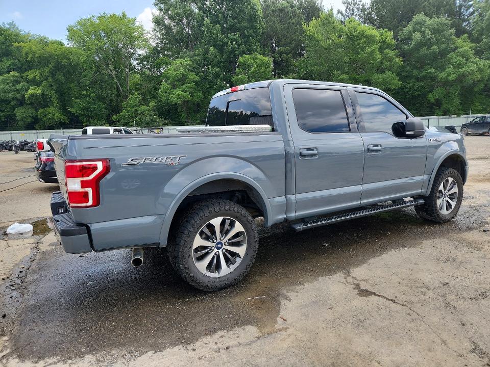 2019 Ford VIN 1FTEW1E55KKC45933 COPART salvage auction — MECHANICAL, La - Cert Of Title-Salvage, sold $4,950 on 2026-07-09 (photo 3)