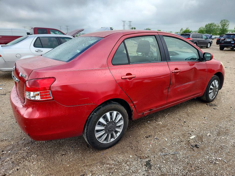 2007 Toyota Yaris VIN JTDBT923371040136 COPART salvage auction — SIDE, Il - Salvage Certificate, sold $850 on 2026-07-14 (photo 3)