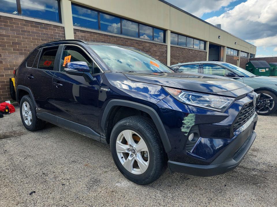 2020 Toyota Rav4 hybrid VIN 2T3RWRFV6LW092258 COPART salvage auction — MINOR DENT/SCRATCHES, IL - CERTIFICATE OF TITLE, sold $12,100 on 2026-07-14 (photo 4)