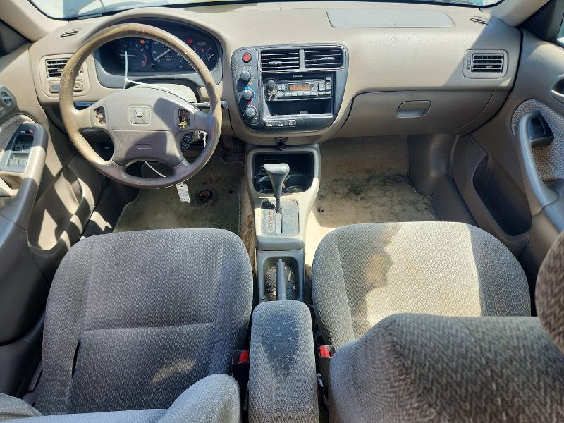 2000 Honda Civic VIN 1HGEJ8643YL067487 COPART salvage auction — FRONT END, Nc - Salvage Certificate Of Title, sold $175 on 2026-07-29 (photo 8)