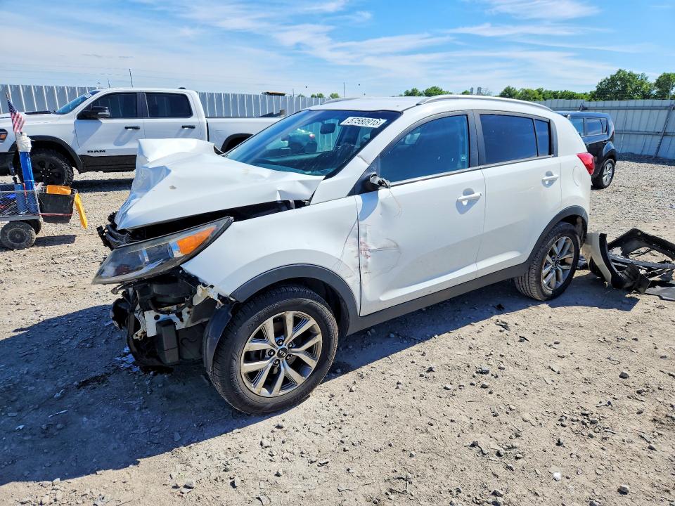 2015 Kia Sportage VIN KNDPB3AC4F7712997 COPART salvage auction — FRONT END, OH - CERT OF TITLE-SALVAGE, sold $525 on 2026-07-31 (photo 1)