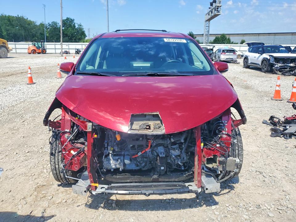 2024 Toyota Sienna VIN 5TDZSKFC2RS122528 COPART salvage auction — FRONT END, Oh - Cert Of Title-Salvage, sold $19,500 on 2026-07-31 (photo 5)