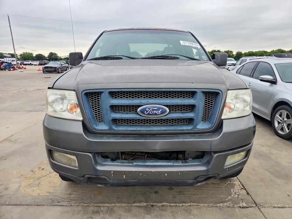 2004 Ford F-150 lightning VIN 1FTPW14564KB01207 COPART salvage auction — FRONT END, Tx - Bonded Title - Clean (P), sold $1,000 on 2026-07-09 (photo 5)