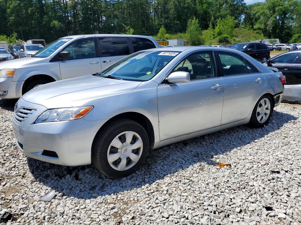 2007 Toyota Camry VIN JTNBE46K673071301 COPART salvage auction — SIDE, Ma - Cert Of Title-Reconstrctd Coll, sold $1,200 on 2026-07-02 (photo 1)