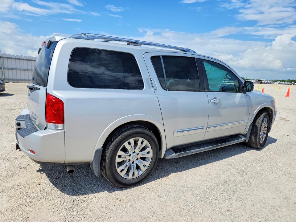 2015 Nissan Armada VIN 5N1BA0NF3FN612591 COPART salvage auction — SIDE, Tx - Salvage Vehicle Title, sold $1,100 on 2026-07-02 (photo 3)