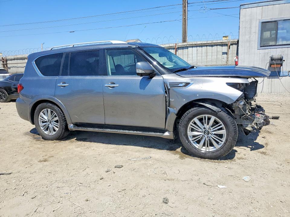 2020 Infiniti VIN JN8AZ2NFXL9701846 COPART salvage auction — FRONT END, CA - DIS/DLR/EXP ONLY CLEAN TITLE, sold $4,500 on 2026-07-29 (photo 4)