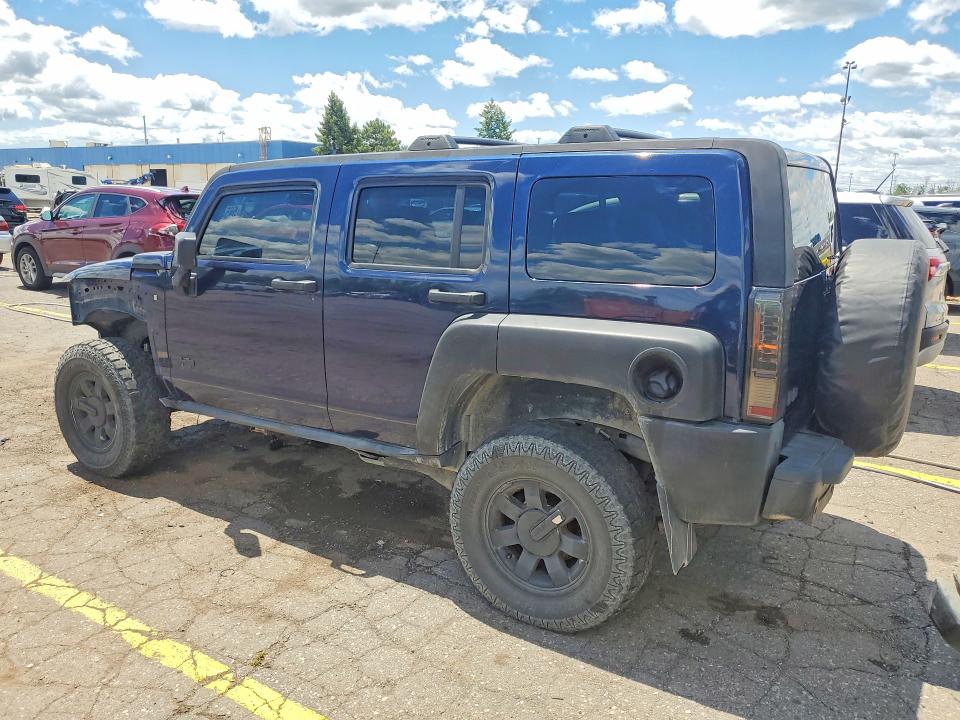 2007 Hummer H3 VIN 5GTDN13E478198005 COPART salvage auction — FRONT END, Mi - Certificate Of Title, sold $1,400 on 2026-07-17 (photo 2)